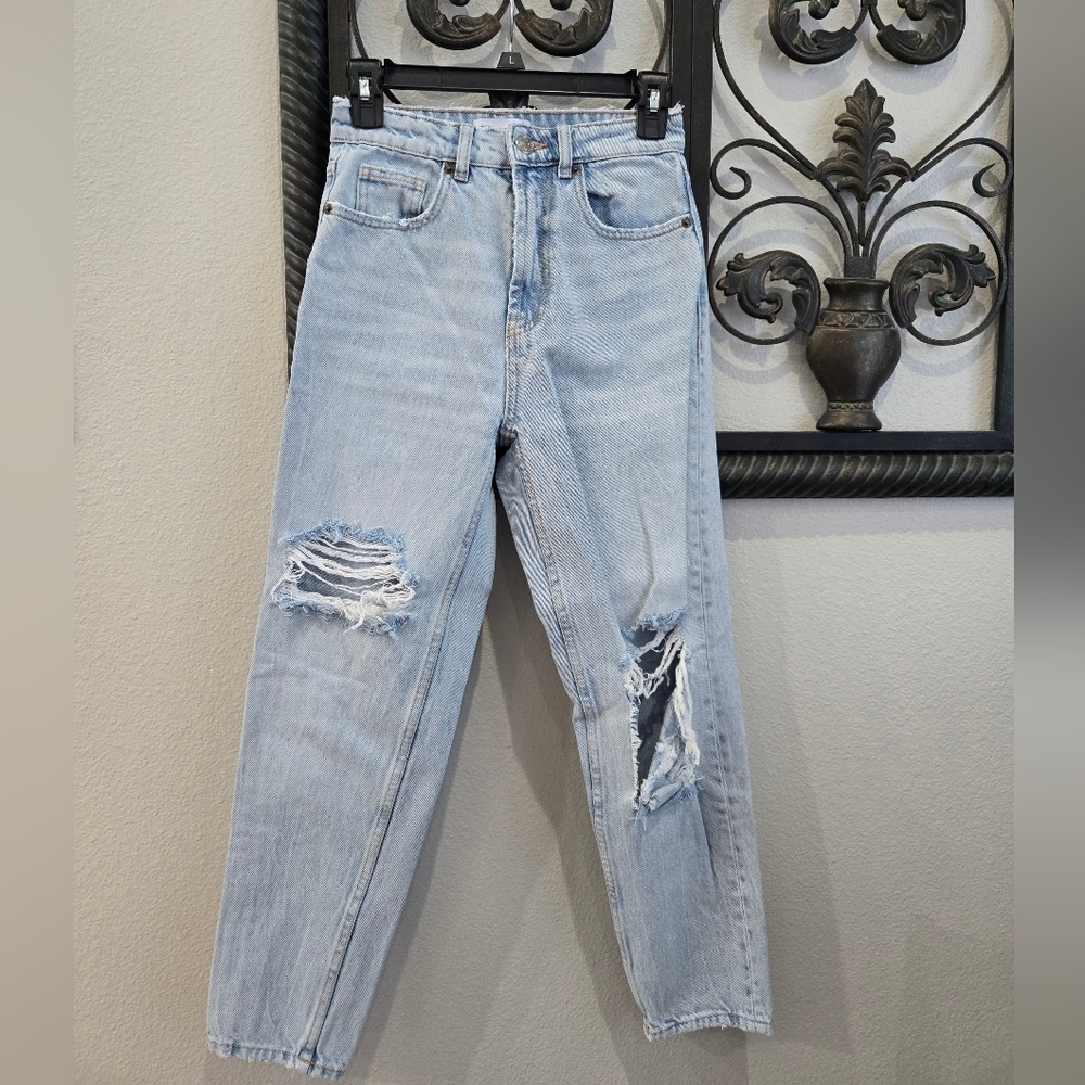 Zara 100% Cotton Jeans - Picture 2 of 13